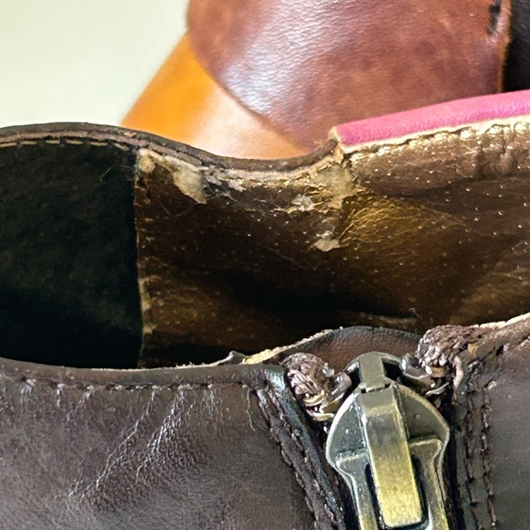 Womens Elite by Corkys Bootie Shoes Multi Color Leather Brown US 6 ELK 6 - Picture 11 of 15